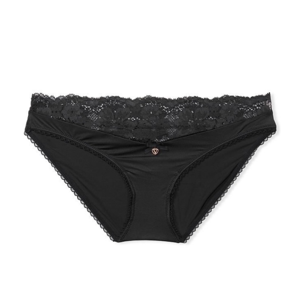 Lace Front Bikini Panty